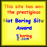 Not Boring Site Award