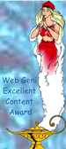 Web Genie Excellent Content Award